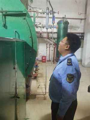 郑州市金水区市场监督管理局经八路所:开展锅炉特种设备安全检查